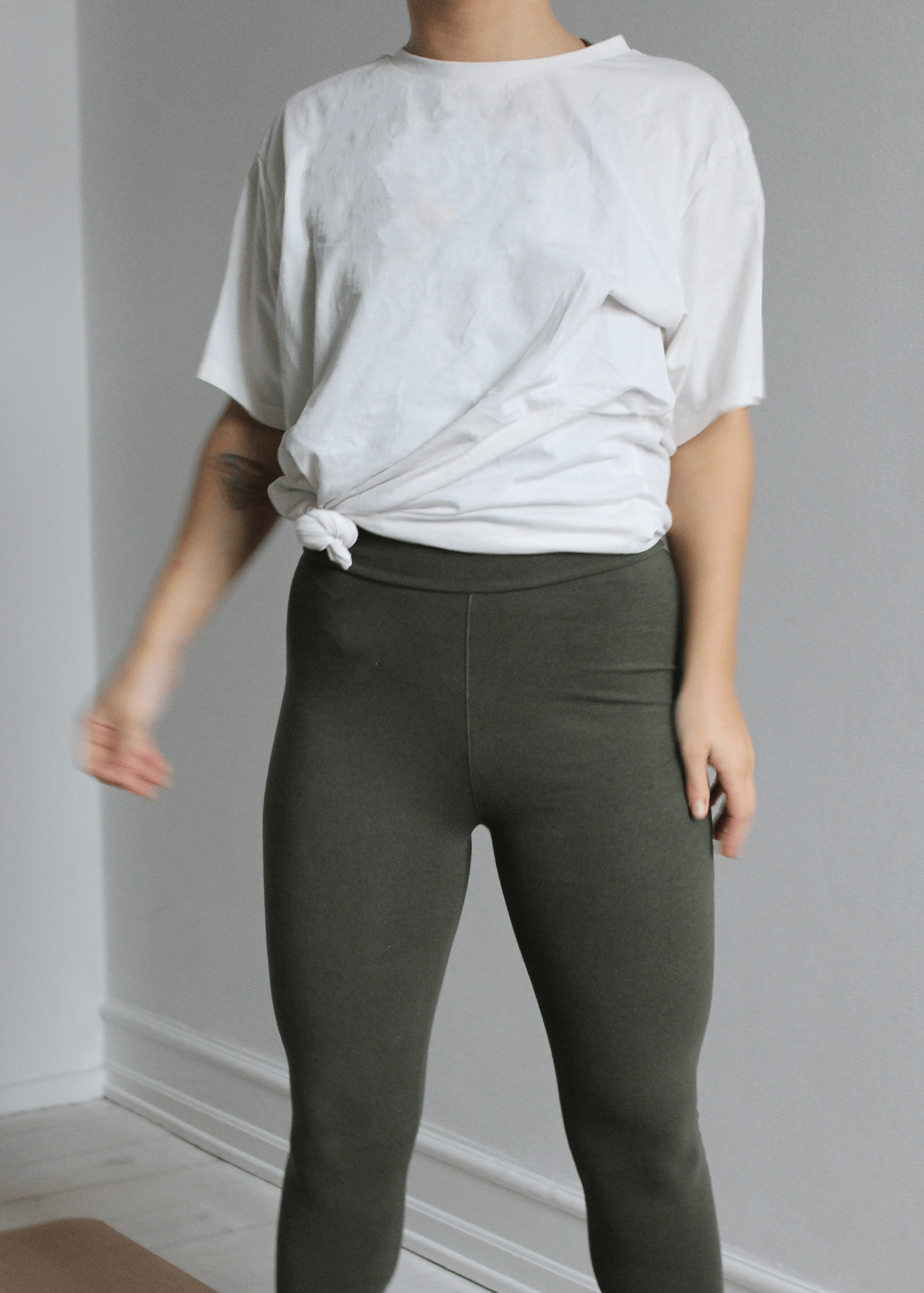 Lilly Leggings Dark Olive 6